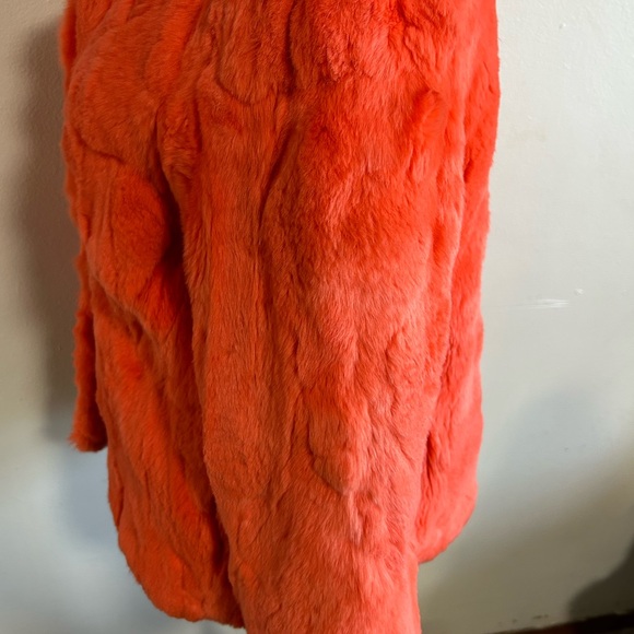 Vibrant Orange Rabbit Jacket - Picture 3 of 4